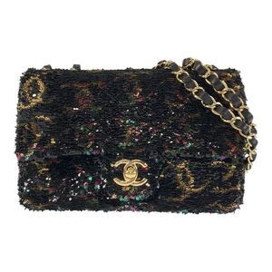 Pre Loved chanel Women black | black Crossbody Bags